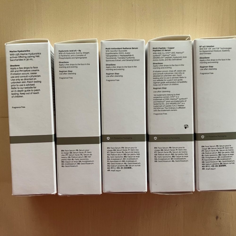 BNIB The Ordinary Bundle of 5 + The Anything Pouch - Picture 3 of 14